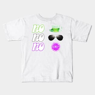 No Tea, No Shade, No Pink Lemonade Kids T-Shirt